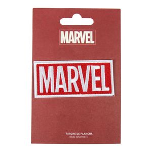 Patch Marvel Weiß Rot Polyester (9.5 x 14.5 x cm)