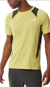 THE NORTH FACE M AO GLACIER TEE -EU Acid Yellow White Heather- M