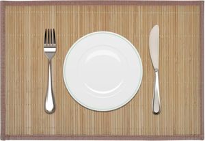 vidaXL 6 Bambus-Platzdeckchen 30 x 45 cm Braun vidaXL 6 Bambus-Platzdeckchen 30 x 45 cm Braun