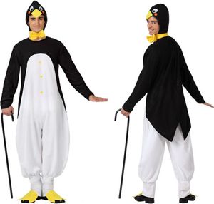 Atosa Pinguin Kostüm Weiß 2XL Weiß 2XL