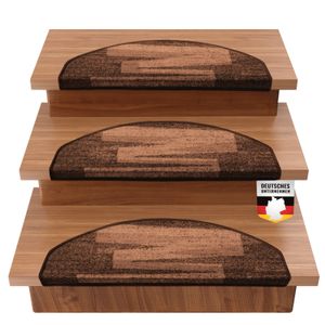 Koberec Via Veneto Step pro vnitřní prostory hnědý půlkruhový Koberec Via Veneto Step pro vnitřní prostory hnědý půlkruhový