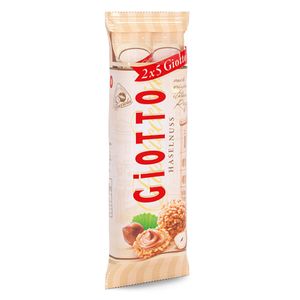 Giotto Hazelnut 2 batony Nadziewane ciasteczka z orzechami laskowymi 43g