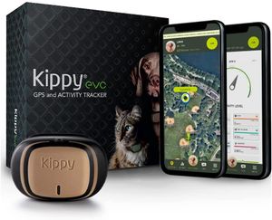 KIPPY EVO, GPS Tracker für Hunde und Katzen, Reichweite Aktivitätstracking, Wasserfester