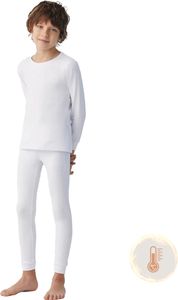 Ysabel Mora - Thermounterwäsche Kinder - Kinderunterwäsche - Thermo-Hose für Kinder - Weiß - Größe 10