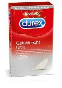 DUREX Gefühlsecht Ultra 10 Kondome