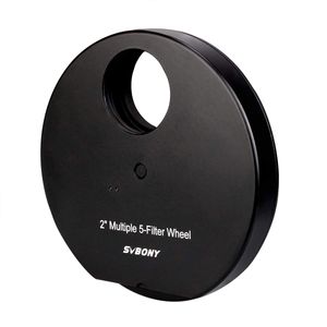 Svbony SV133 Filterrad 1.25" Filterrad aus Metall mit 5 Positionen für Teleskop Okular (2inch)