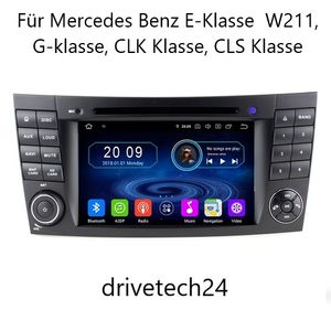 7" Autoradio DVD USB Player und GPS NAVIGATION für Mercedes Benz W211 CLS W219 W463 Android 11 Carplay