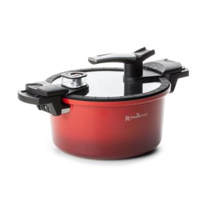 Rondel niskociśnieniowy z inteligentną pokrywką Rosmarino 5 l - 24 cm
