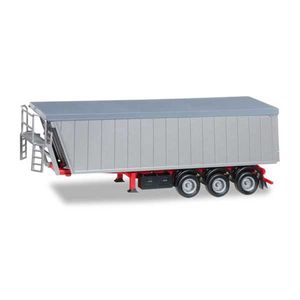 Herpa 076555-002 Kempf Stöffelliner, Chassis rot/Plane grau 1:87