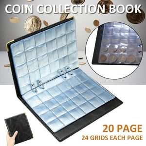 480pcs 2 Euro Münzalbum Sammelalbum Münzen-Album Ordner Alben Ringbuch