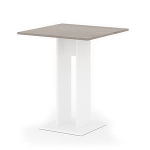 Jedálenský stôl Vicco Ewert, 65 x 65 cm, Sonoma/biela