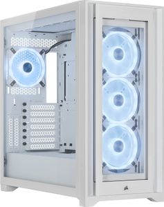 CORSAIR Geh iCUE 5000X RGB (szkło hartowane) QL True White