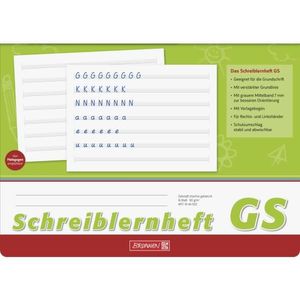 Brunnen Schreiblernheft A4 quer 1044002 Lineatur GS 80 g/m² 16 Blatt