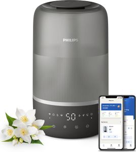 Philips Luftbefeuchter Serie 1000, 3,0 l, grau (HU1510/03)