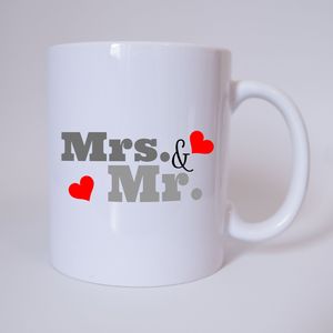 Mr. & Mrs. - Tasse