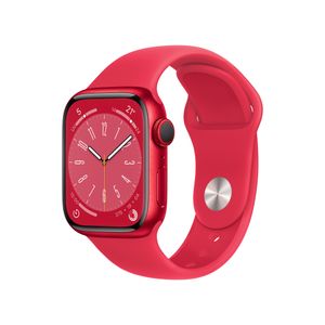 Apple Watch Series 8 OLED 41 mm 4G Rouge GPS (Satellit)