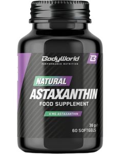 BodyWorld Natural Astaxanthin 60 Kapseln / Antioxidantien & Extrakte / Sportnahrung mit Astaxanthin