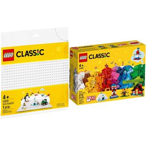 LEGO® 11008 11010 Classic 2er Set Bunte Häuser + W