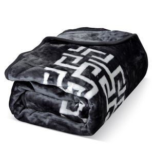 HOMELUX Kuscheldecke Wohndecke 160 x 220 cm Flauschig & Waschbar, Winter Decke Sofadecke Extra Weich & Warm Blanket für 4 Jahreszeiten, B1L9BK