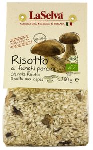 LaSelva Risotto mit Steinpilzen neue Rezeptur - 250g
