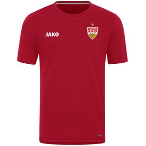 JAKO VfB Stuttgart T-Shirt Pro Casual, Farbe:chili rot, Größe:L