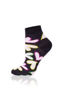 Kotníkové ponožky S142Z Galia Čierno-farebná 39-41