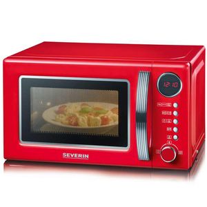 Severin MW7893 Mikrowelle mit Grillfunktion rot