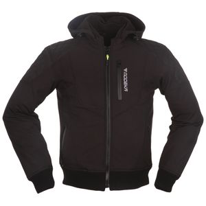 Modeka Clarke Motorrad Textiljacke (Black,XXL)