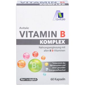 Vitamin B Complex, 60 kapslí