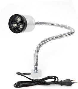 Lampa maszynowa LED Lampa robocza Lampa maszynowa Tokarka CNC Magnetyczna lampa robocza z elastycznym uchwytem i magnetyczną okrągłą podstawą 6W 110V-220V