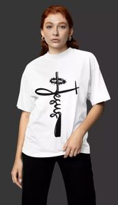 Kreuz Blume Bio Baumwolle Damen Oversize T Shirt Öko Jesus Gott Bibel Love Beten Kirche Glauben Religion Katholisch Rosenkranz