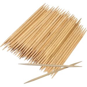 Premium Zahnstocher ( 1500 Stück ), Zahnhölzer aus unbehahandelten Holz für Zahnhygiene und zum Basteln - Ideal für Partys