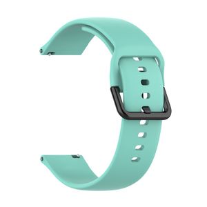 Ersatz Silicon Verstellbares Uhrenbandhandgelenkriemen für Huami Amazfit GTS-Blaugrün-Größen: L