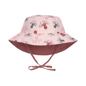 Lässig - Wendbarer UV Bucket Hut für Babys - Octopus - Pink