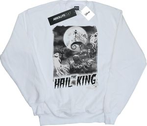 Disney - Mikina pro ženy "Nightmare Before Christmas Hail The King" BI31764 (M) (Weiß)