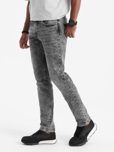 Ombre Clothing Pánské džínové kalhoty Ntiyiso šedá XL