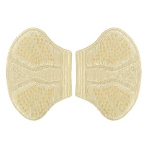 INF Fersenpolster für zu große Schuhe, selbstklebende Mesh-Fersenschützer (8 mm) Beige 10,5x7,6x5,3 cm