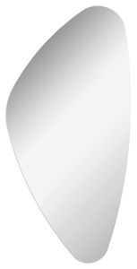 FACKELMANN Spiegel organic MIRRORS / Wandspiegel mit Befestigung / Maße (B x H x T): ca. 41 x 76 x 2 cm / hochwertiger Badspiegel / moderner Badezimmerspiegel / Breite 40 cm