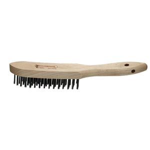 Stahlwille Stahldrahtbürste L.290mm Stahldraht glatt 0,35 mm 4-reihig