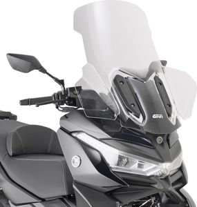 Transparente Windschutzscheibe von GIVI austauschbar mit dem Original Transparente Windschutzscheibe von GIVI austauschbar mit dem Original