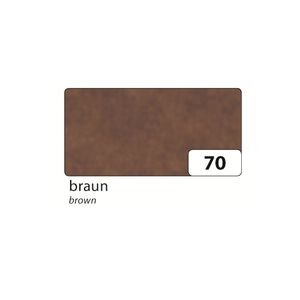 folia Transparentpapier 700 x 1.000 mm 42 g/qm braun 25 Bögen