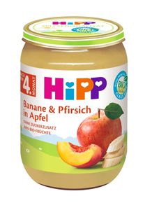 Hipp Früchte Banane-Pfirsich-Apfel 190 g