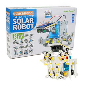Solarroboter 13 in 1 Kit Solar Roboter Solarwissenschaft-Experimentierkit Lernspielzeug DIY Bausatz Spielzeugmodell Geschenke Kinder