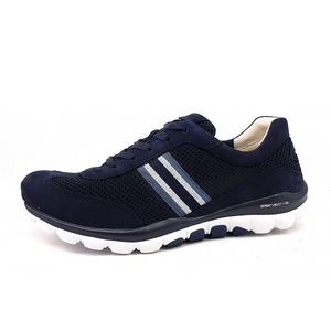 Gabor Comfort Damen Sneaker in Blau, Größe 5.5