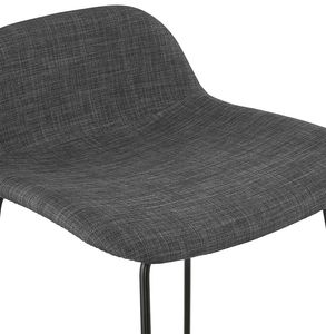 Kokoon® Design-Barhocker VANCOUVER MINI 49x53x85 cm,Textil, Dunkelgrau, 12,26 kg