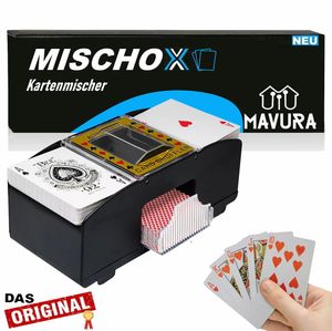 MISCHOX elektrischer Kartenmischer Kartenmischmaschine Kartenmischgerät automat