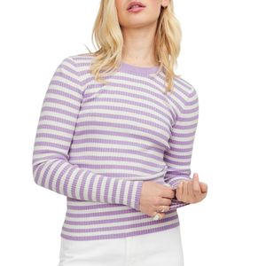 JJXX Jodi Tight Stripe Crew Neck Knit Shirt Damen