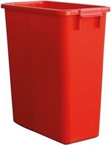 Kôš na odpad a recyklovateľné suroviny 60 l H590xŠ285xD555mm PE červená GRAF Kôš na odpad a recyklovateľné suroviny 60 l H590xŠ285xD555mm PE červená GRAF