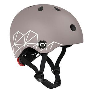 Scoot&Ride Baby Helm XXS Graphics, Farbe:brown lines
