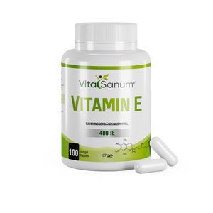 VitaSanum® – Vitamin E 400 IE 100 Softgelkapseln